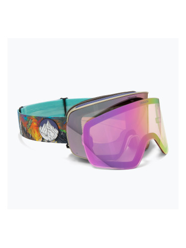 Скиорска маска DRAGON NFX2 kimmy fasani/lumalens rose gold ion/lumalens pink ion