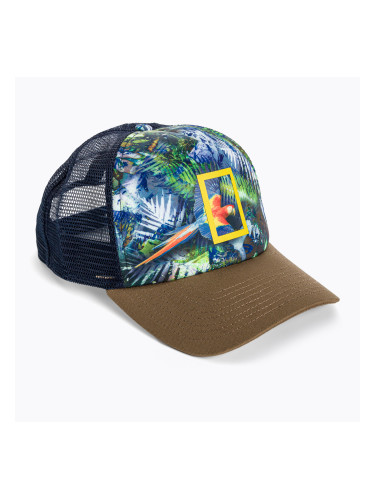 BUFF Trucker Scarlett Macaw National Geographic цветна бейзболна шапка 125382.555.30.00