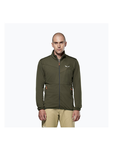 Мъжки суитшърт за трекинг Salewa Puez Cammio PL dark olive
