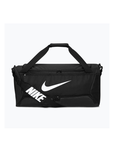 Nike Brasilia тренировъчна чанта 9.5 60 л черно/черно/бяло