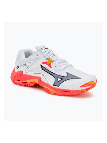 Обувки за волейбол Mizuno Wave Lightning Z8 white/fiery coral 2/citrus
