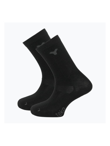 TEKO Ecobaseliner 1.0 Merino трекинг чорапи 2 чифта черни