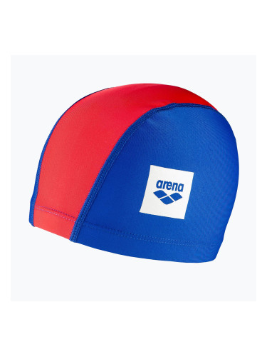 Детска шапка за плуване arena Unix II Jr синя/червена