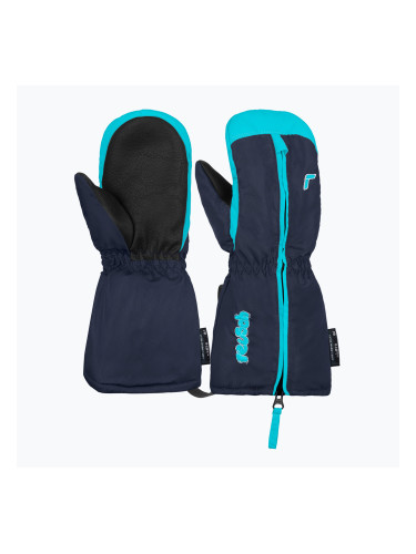Детски скиорски ръкавици Reusch Tom Mitten dress blue/bachelor butt
