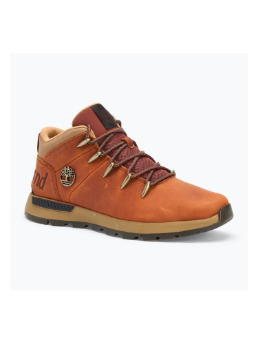 Мъжки обувки Timberland Sprint Trekker Mid Lace medium orange full grain