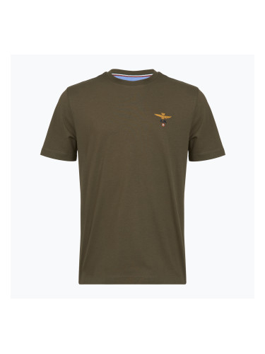 Mъжка тениска Aeronautica Militare TS1580UJ00372 verde scuro