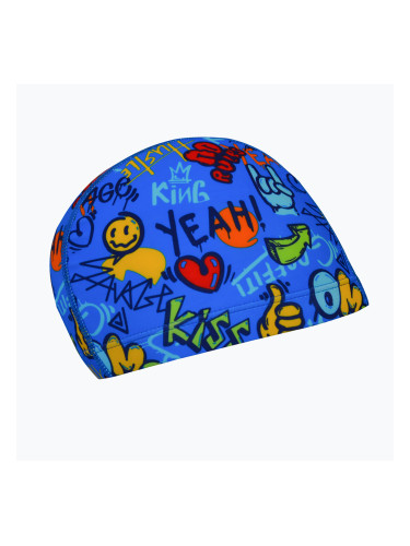 Детска шапка за плуване RAS Patterned Elastane yeah