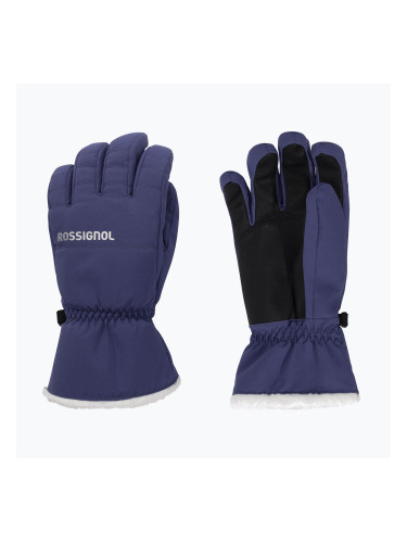 Дамски скиорски ръкавици Rossignol Perfy G future blue
