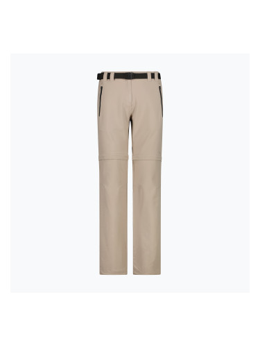 Дамски панталони за трекинг CMP 3T51446 Zip Off sabbia/antracite