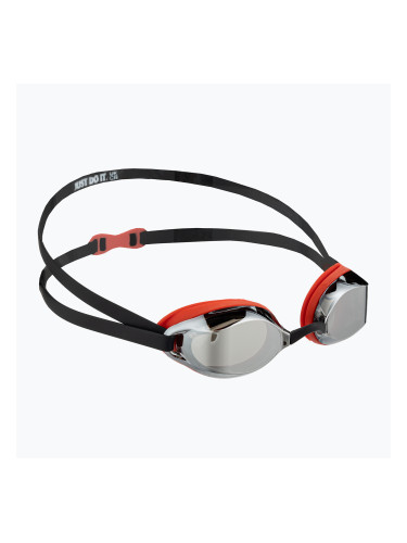 Огледални очила за плуване Nike Legacy Mirror Red / Black NESSD130-931