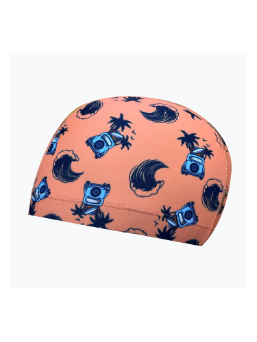 Детска шапка за плуване RAS Patterned Elastane bondi