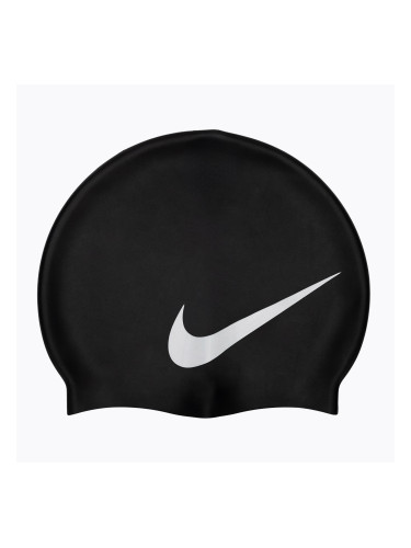 Nike Big Swoosh шапка за плуване черна NESS8163-001