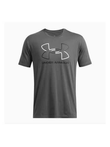 Мъжка тренировъчна тениска Under Armour GL Foundation Update castlerock/white/black