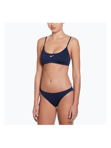 Дамски бански костюм от две части Nike Essential Bralette Bikini midnight navy