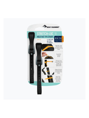 Sea To Summit Stretch Loc каишки черни