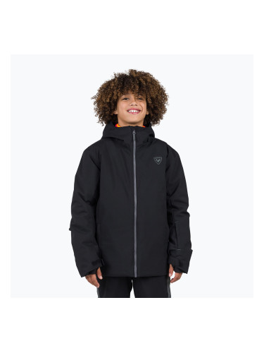 Детско скиорско яке Rossignol Strawpile Jr black