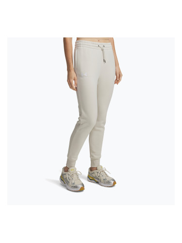 Дамски панталони Under Armour Icon Fleece Jogger summit white/white