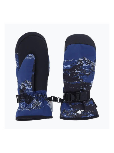 Детски скиорски ръкавици 4F Fnk M199 navy