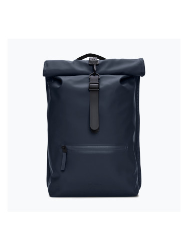 Градска раница Rains Rucksack Rolltop 13 + 4 l navy
