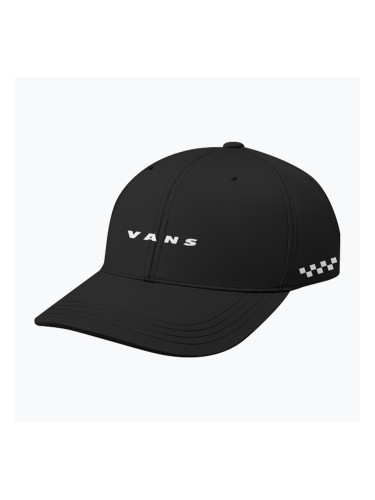 Детска шапка с козирка Vans Check Side Curved Bill Jockey black