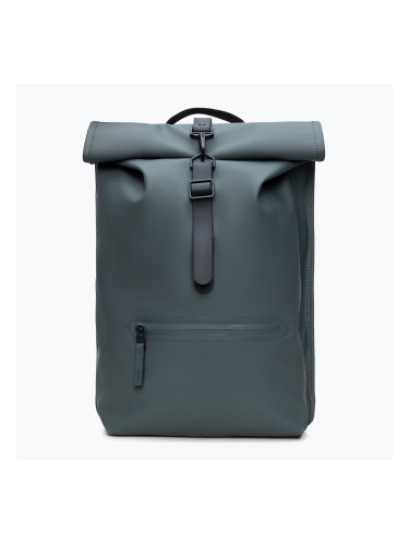 Градска раница Rains Rucksack Rolltop 13 + 4 l dark grey
