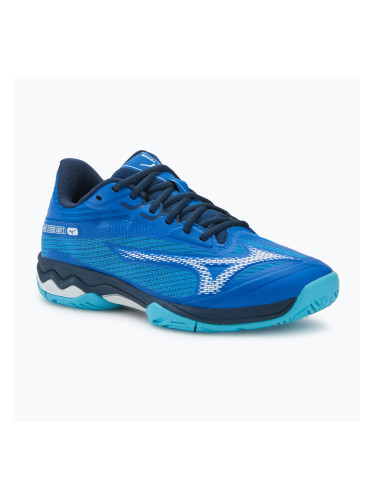 Мъжки обувки за тенис Mizuno Wave Exceed Light 2 AC mugen blue/white/river blue
