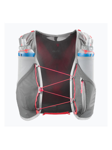 Salomon Advance Skin 5 Set жилетка за бягане castelrock/alloy/neon flame