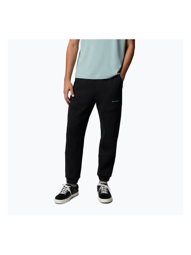 Мъжки панталони за трекинг Columbia Tech Spacer Knit black/black