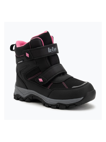 Детски ботуши за сняг Lee Cooper LCJ-25-01-3755K black/fuxia