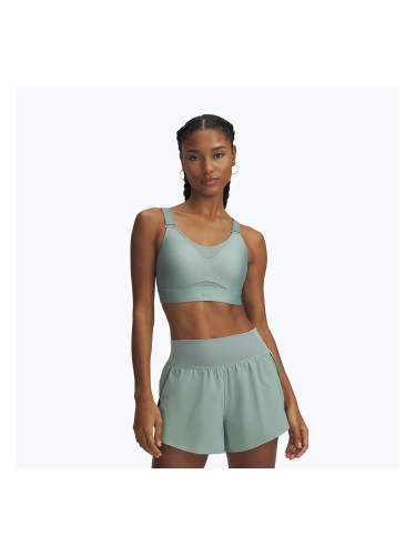 Сутиен за тренировка Under Armour Infinity High 2.0 silica green