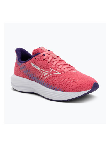Детски обувки за бягане Mizuno Enerzy Rider Jr camelliarose/ snowwhite/violiet