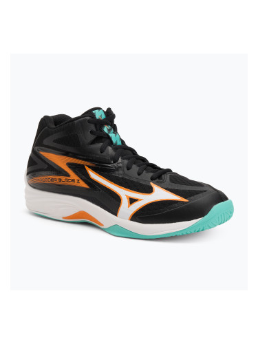 Обувки за волейбол Mizuno Thunder Blade Z Mid black/tangelo/ice green