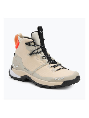 Дамски обувки за трекинг Salewa Puez 2 Mid Ptx oatmeal/oatmeal