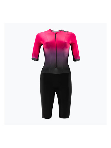 Дамски костюм за триатлон HUUB Collective black/rose fade