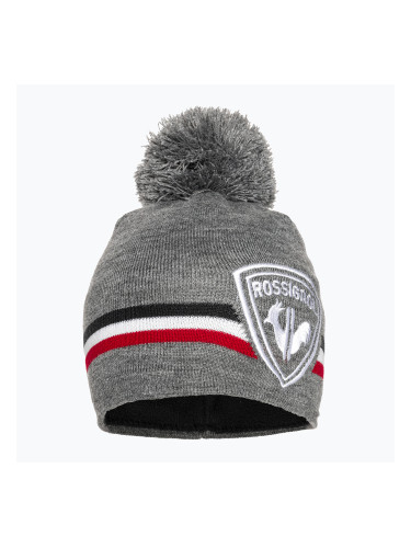 Мъжка зимна шапка Rossignol Rooster Pompon heather grey