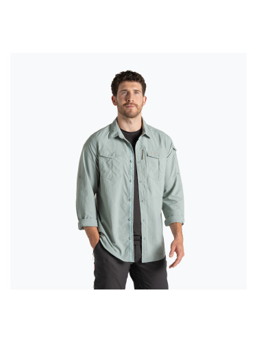 Мъжка риза Craghoppers NosiLife Adventure Long Sleeved Shirt III lichen green