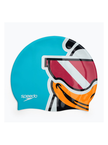 Speedo Печатана шапка за плуване Chima Kira Azure