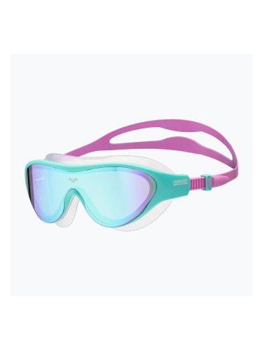 Детски очила за плуване Arena The One Mirror Jr blue/water/violet