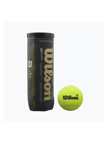 Топки за падeл Wilson Premier Padel Speed 3B 3 бр. yellow