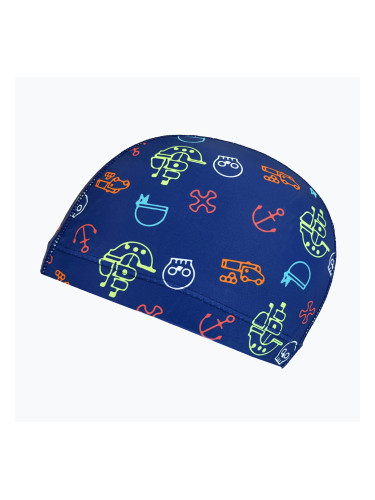 Детска шапка за плуване RAS Patterned Elastane pirate