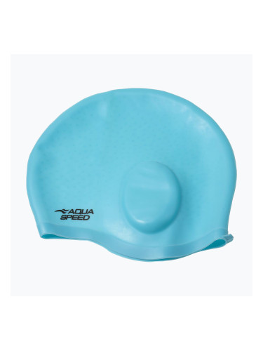 AQUA-SPEED Шапка за уши Comfort Шапка за плуване Светлосиня