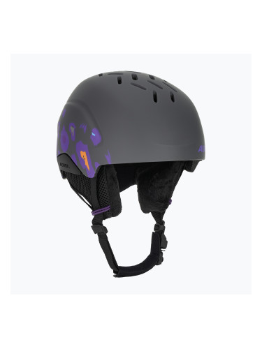 Детска ски каска Alpina Pizi midnight/ grey leo matt