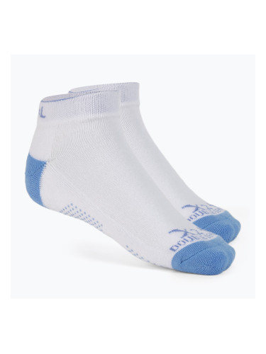 Дамски чорапи за тенис Karakal X2+ Trainer бели и сини KC536