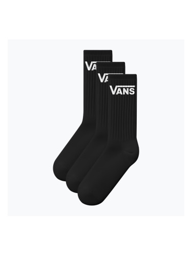 Чорапи Vans Classic Crew 3 чифта black