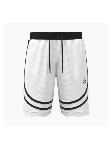 Мъжки баскетболни шорти Under Armour Curry Signature white/black