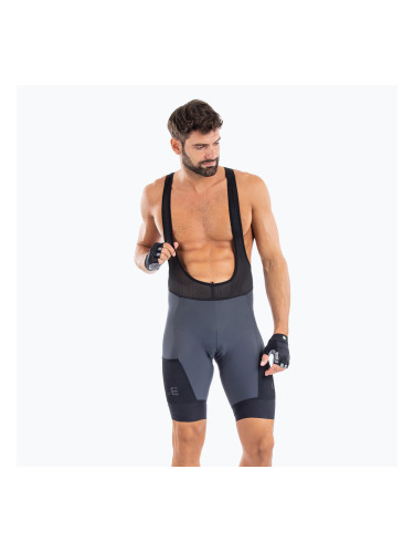 Мъжки бибшорти Alé Stones Cargo Bibshorts сив