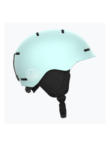 Детска ски каска Salomon Orka bleached aqua