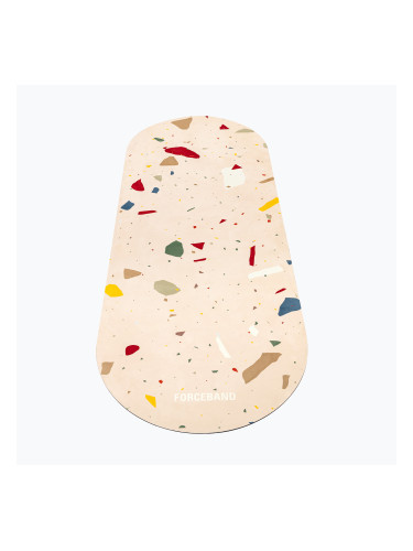 Постелка за йога FORCEBAND Mineral микрофибра + еко каучук 5 mm mineral