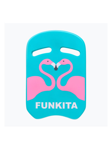 Дъска за плуване Funkita Get A Grip Kickboard go flamingo!