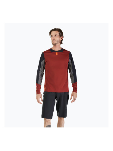 Мъжки колоездачен анцуг с дълъг ръкав Fox Racing Defend rust